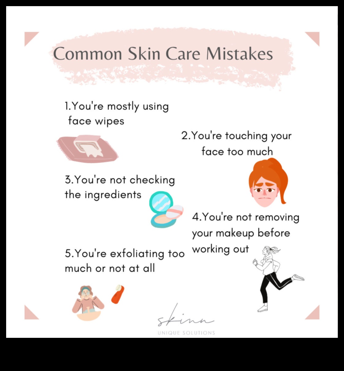 هل يفتقد روتين العناية بالبشرة أي شيء؟ تحديد المخاطر الشائعة