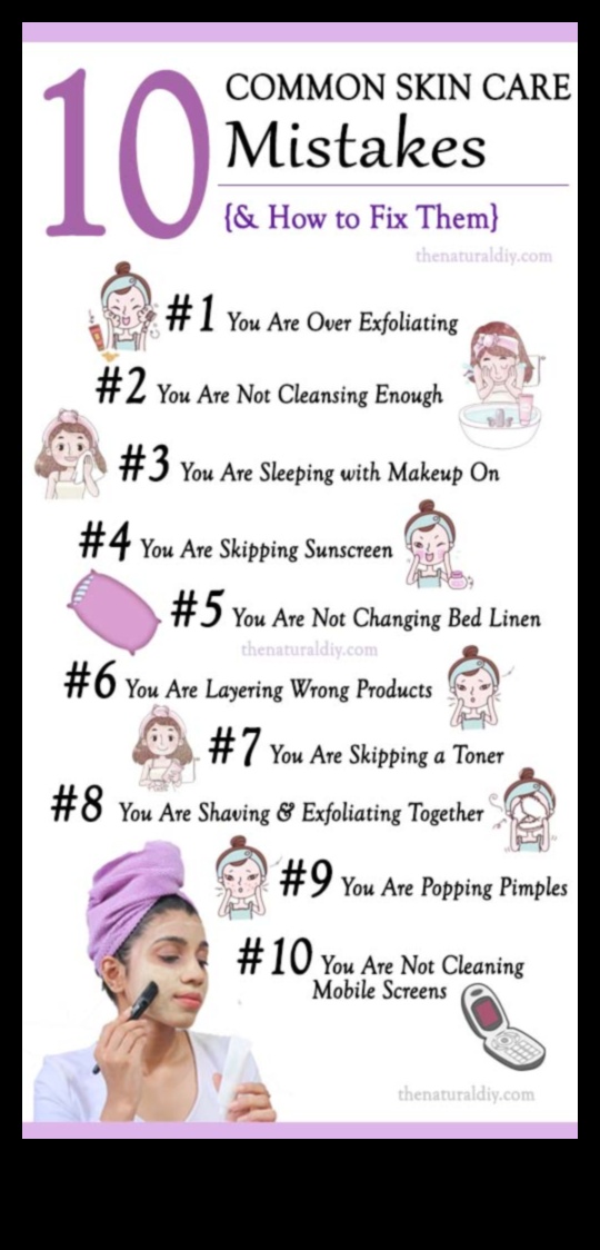 هل يفتقد روتين العناية بالبشرة أي شيء؟ تحديد المخاطر الشائعة