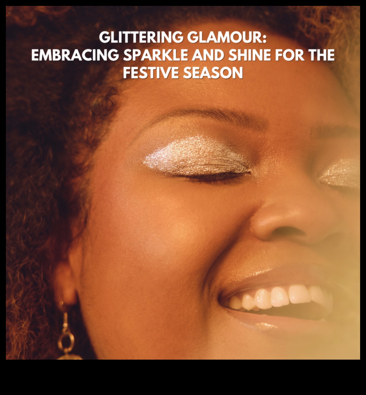 قوة المعادن: احتضان اللمعان واللمعان في مكياج جلام