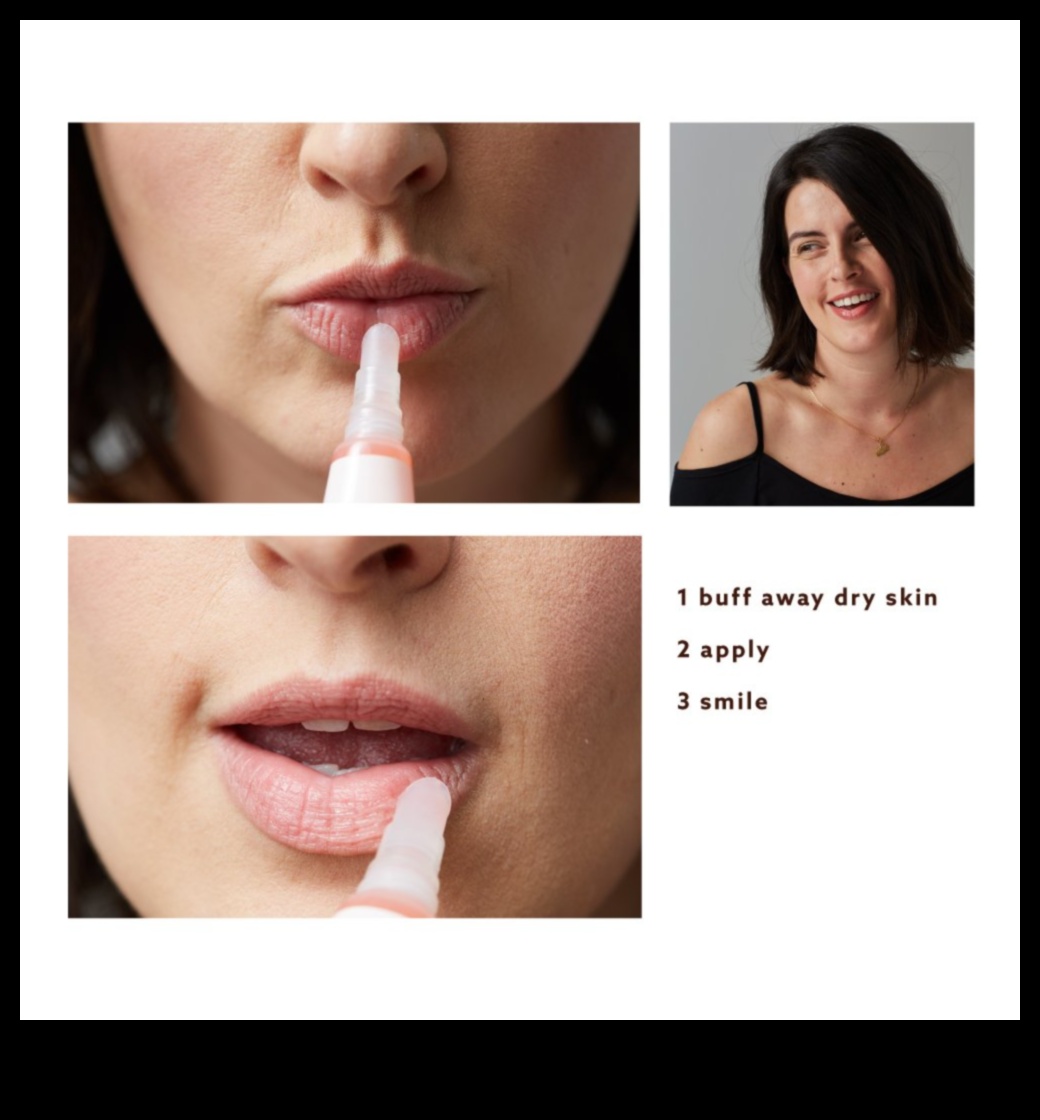 ملمع الشفاه للشفاه المغطاة: تقنيات لإبراز شكل الشفاه الفريد