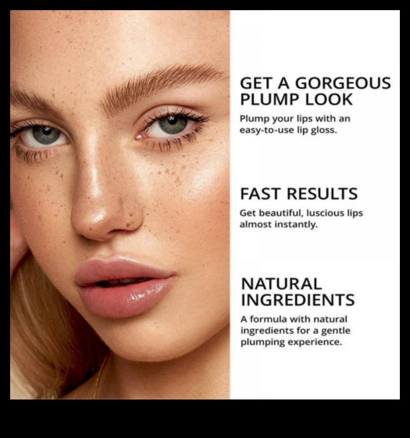 ملمع الشفاه للشفاه المغطاة: تقنيات لإبراز شكل الشفاه الفريد