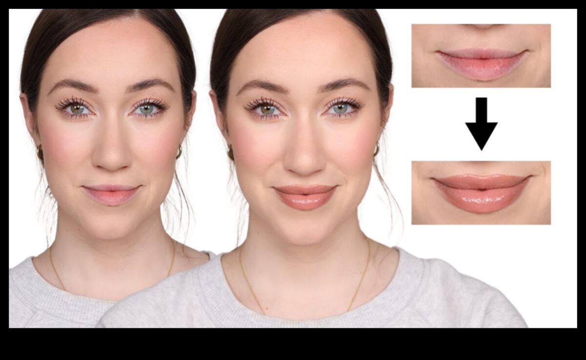 ملمع الشفاه للشفاه المغطاة: تقنيات لإبراز شكل الشفاه الفريد