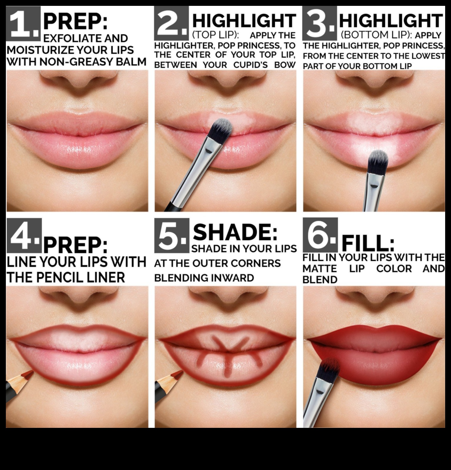 ملامح ملونة: تجربة الألوان الفريدة لمحدد الشفاه