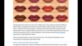 اختيار أحمر الشفاه المناسب: غير لامع، أو ساتان، أو كريمي - ما هي اللمسة النهائية المناسبة لك؟