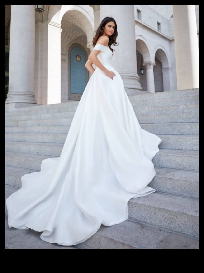 السحر الكلاسيكي: الكشف عن أيقونات فساتين الزفاف الخالدة